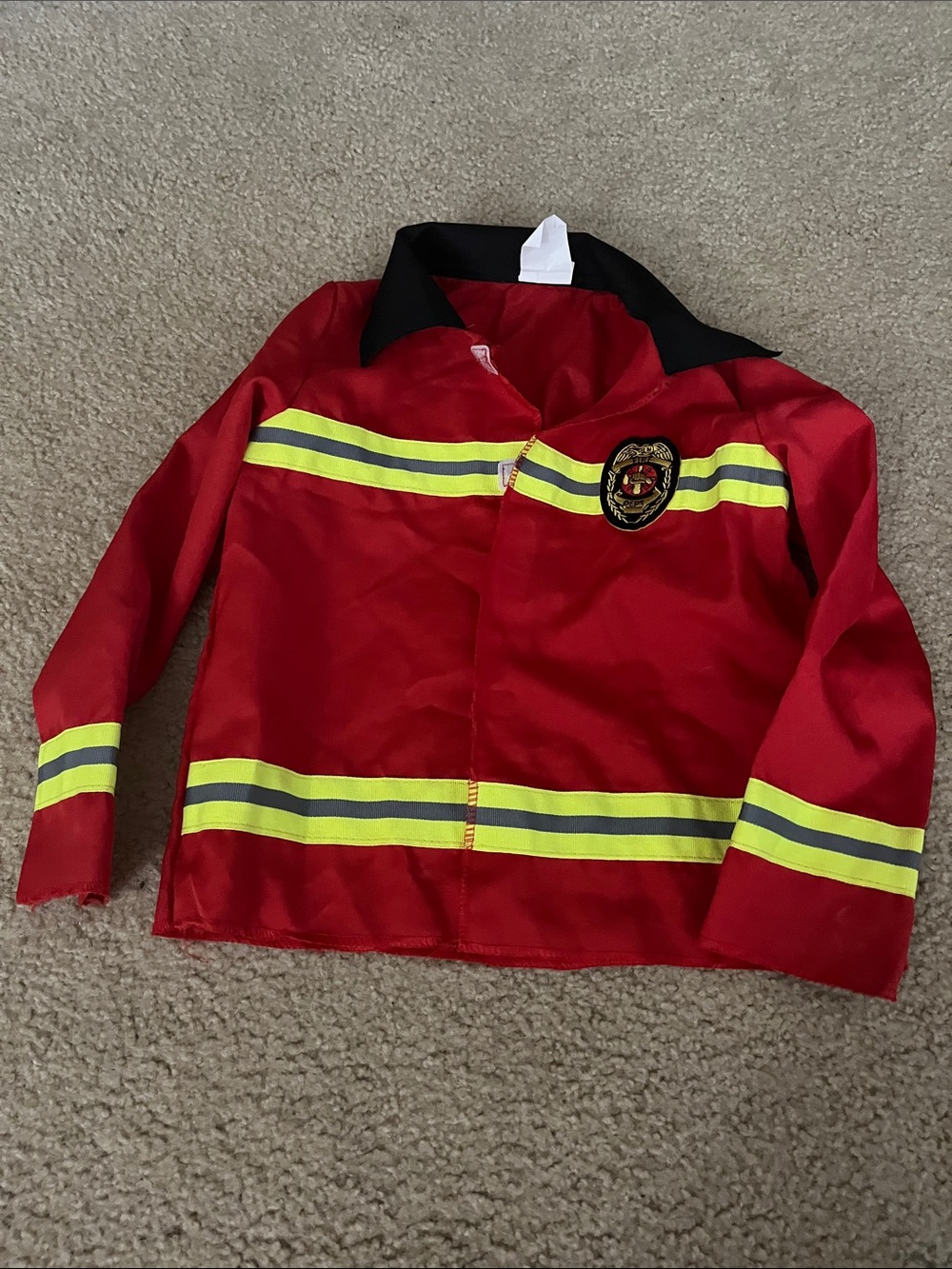 Youth Small fireman’s jacket costume